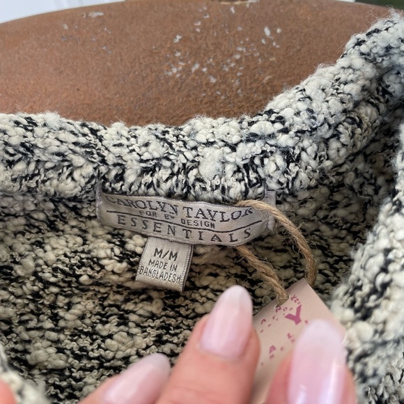 Vintage carol taylor knit sweater sz M - Picture 5 of 6